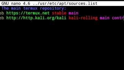 Cara Menambah Repo Kali Linux [Di Termux]