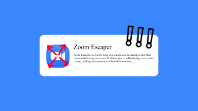 zoom escaper