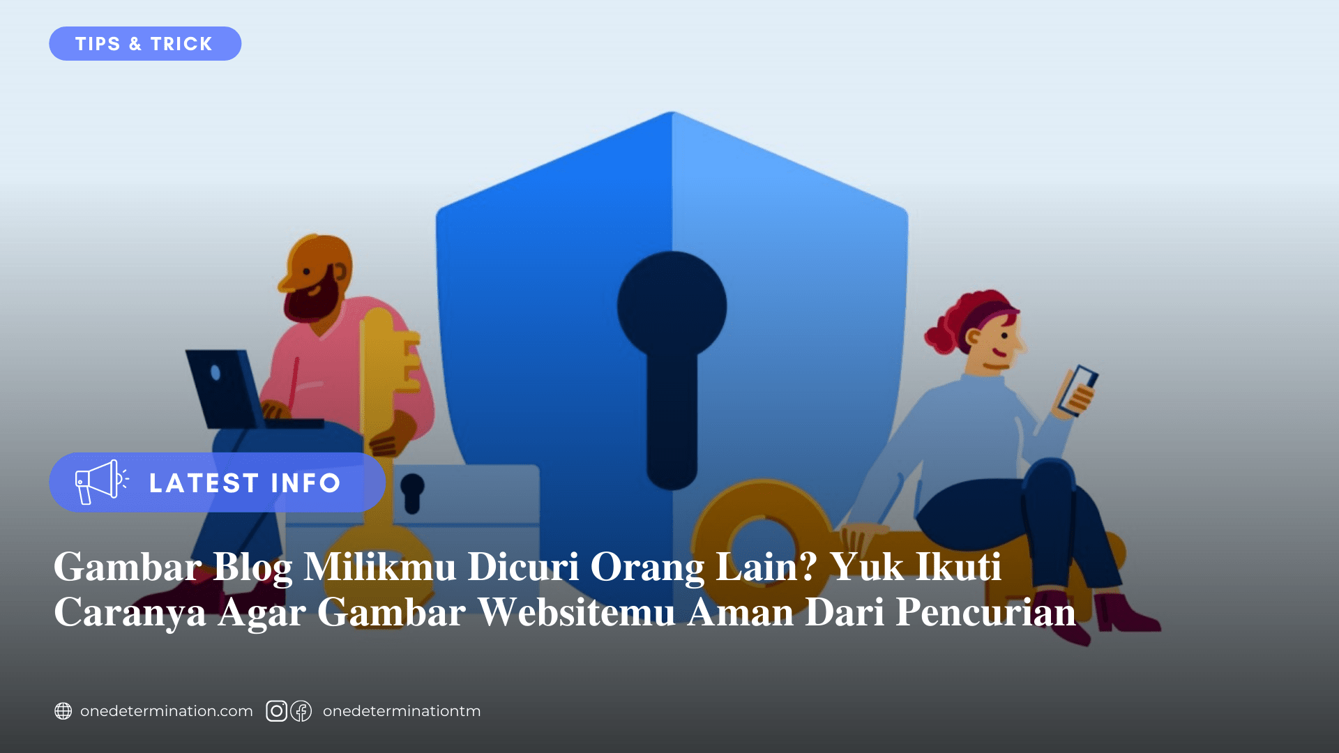 mencegah gambar blog dicuri