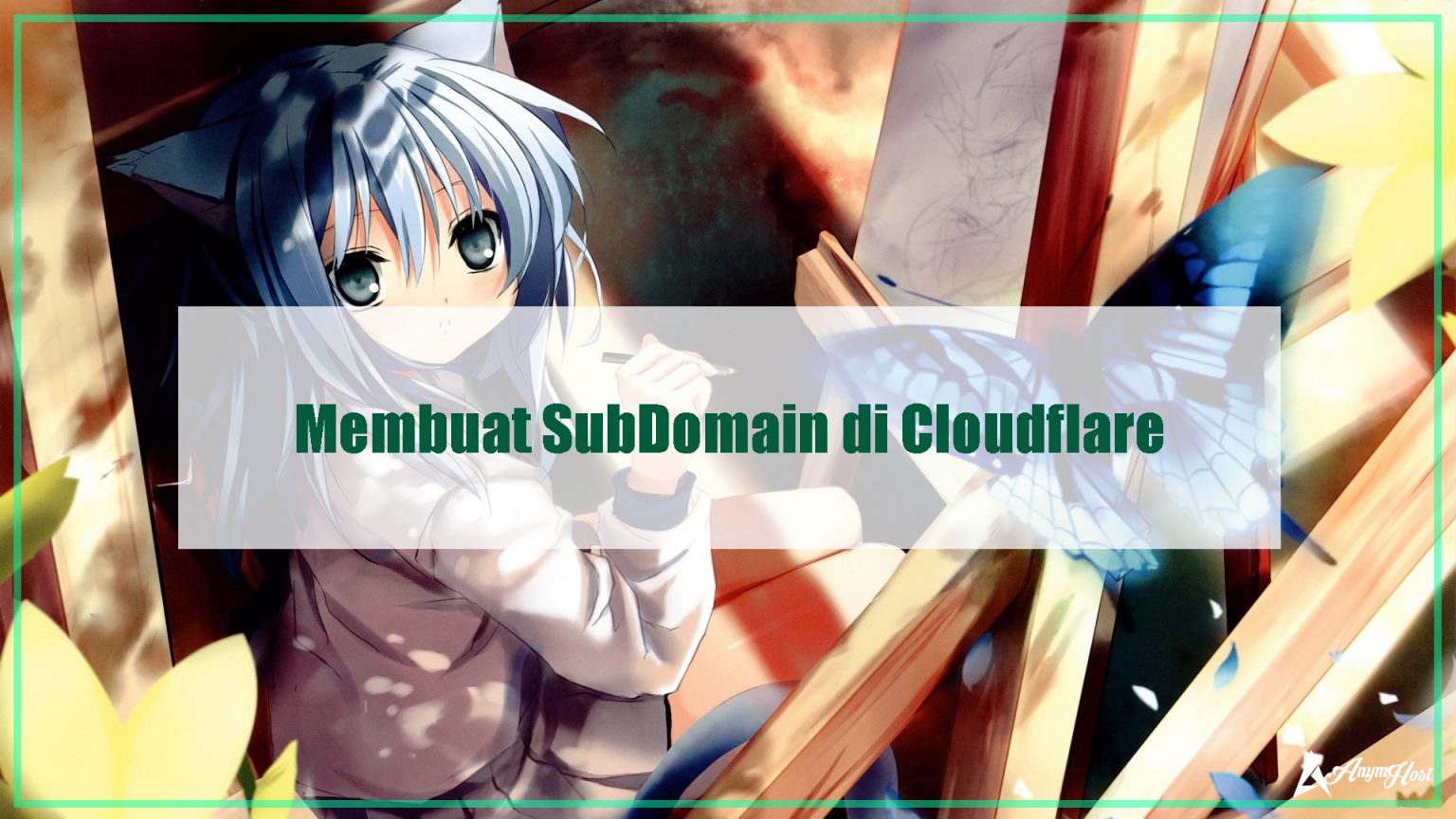 Membuat SubDomain di Cloudflare | One Determination