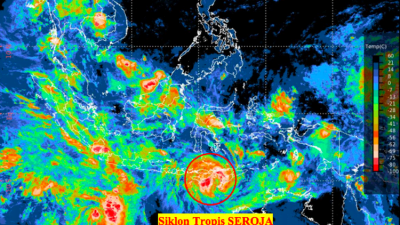 Cara Pantau Siklon Seroja Pakai HP