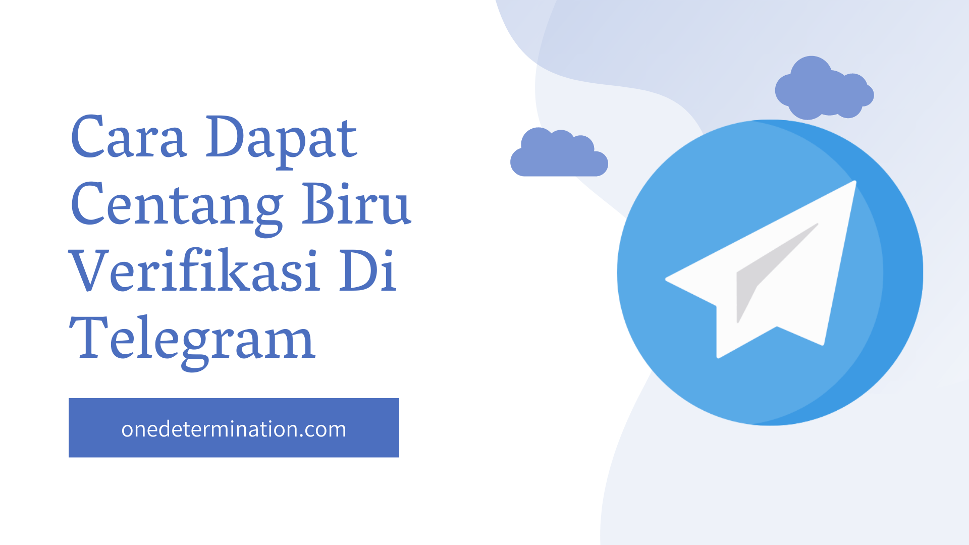 Cara Dapat Centang Biru Verifikasi Di Telegram