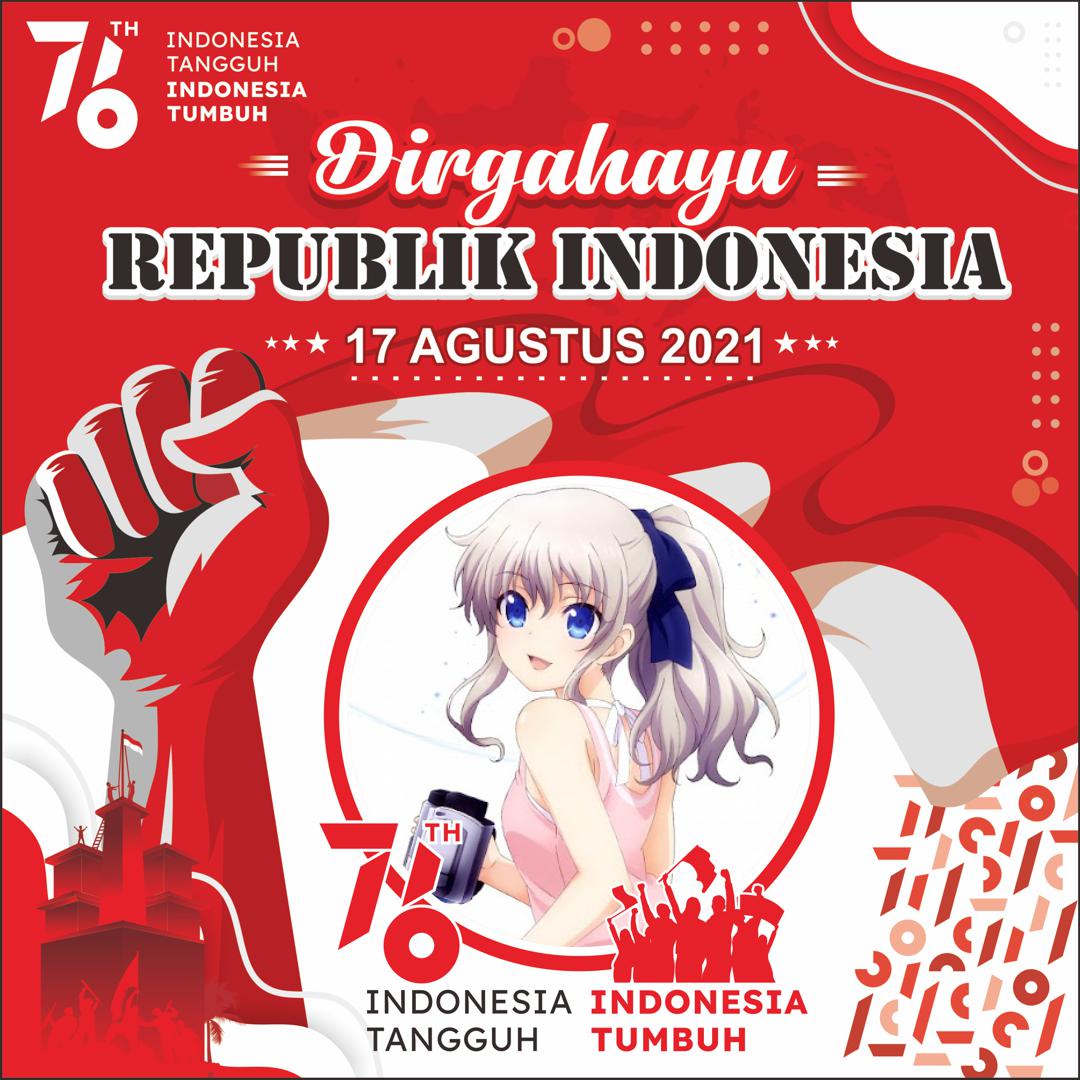 Kumpulan Twibbon Keren 17 Agustus 2021