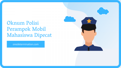Oknum Polisi Perampok Mobil Mahasiswa Dipecat