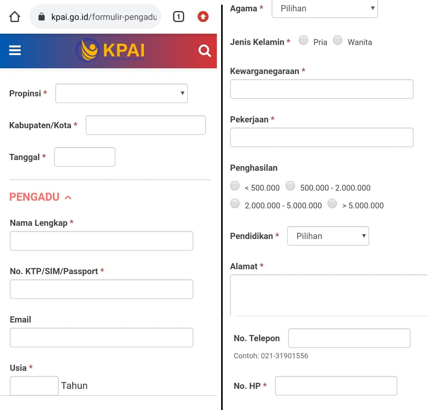 data kpai bocor
