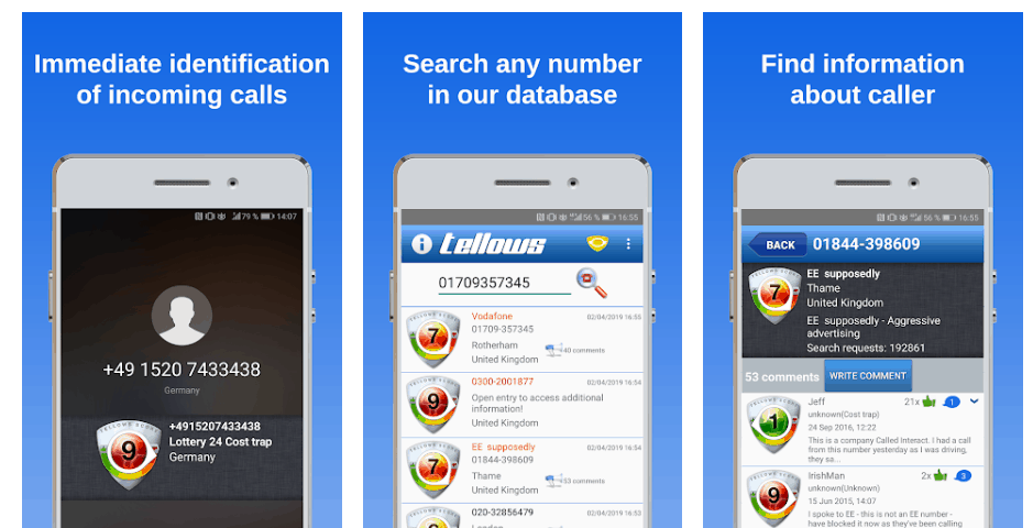 Tellows - Caller ID & Block