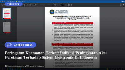 Peringatan Keamanan Terkait Indikasi Peningkatan Aksi Peretasan