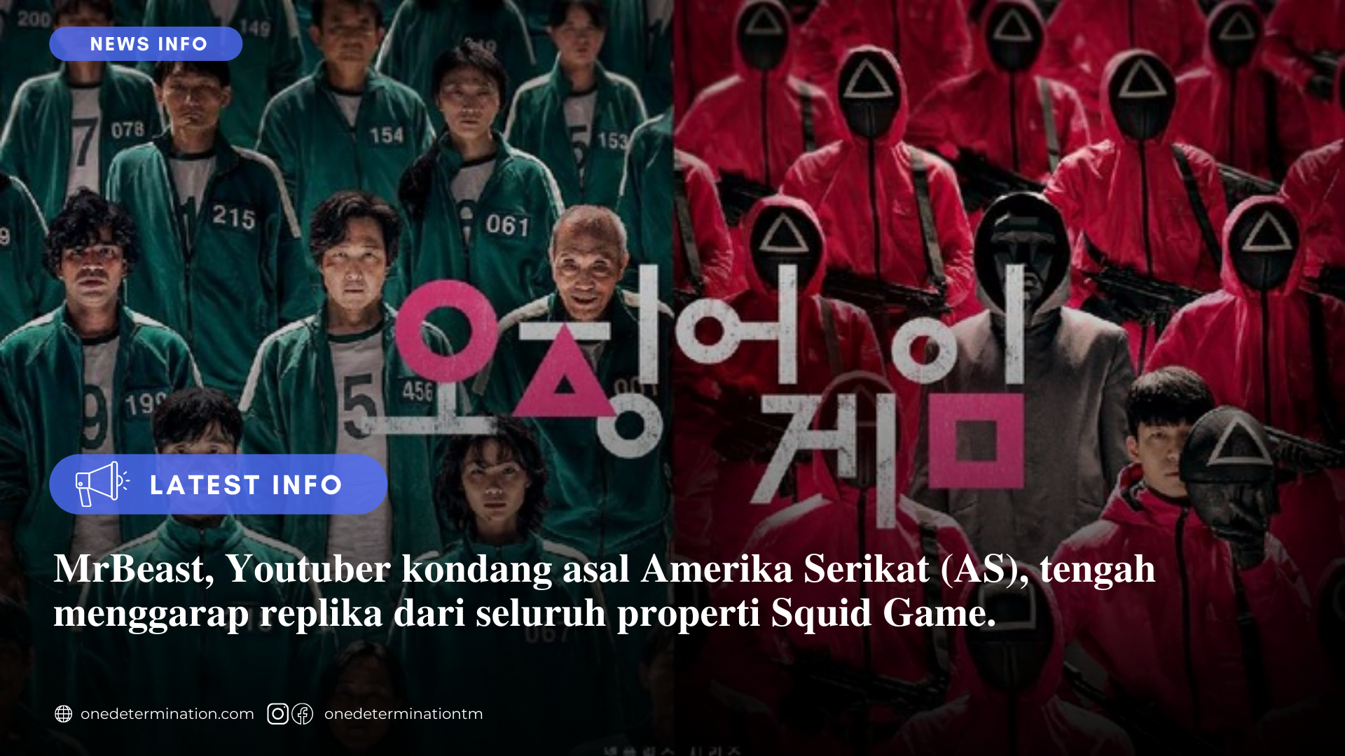 replika dari seluruh properti Squid Game