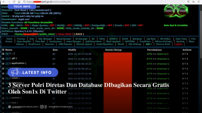 Son1x Meretas Server Polri