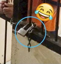 Penahanan Tersangka Randy