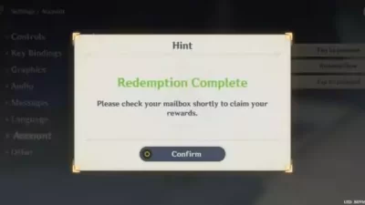 Cara Klaim Kode Redeem