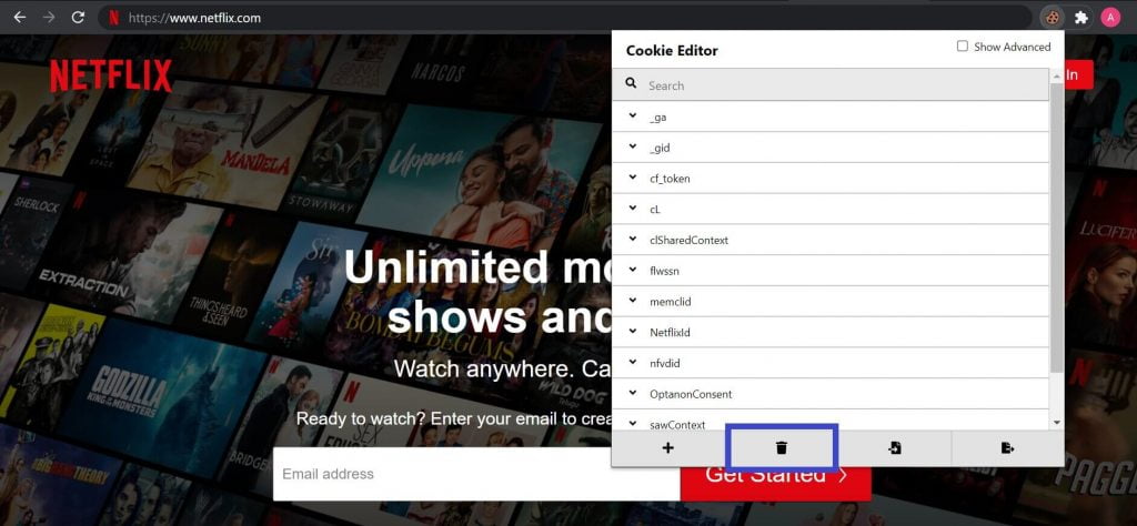 cookie netflix