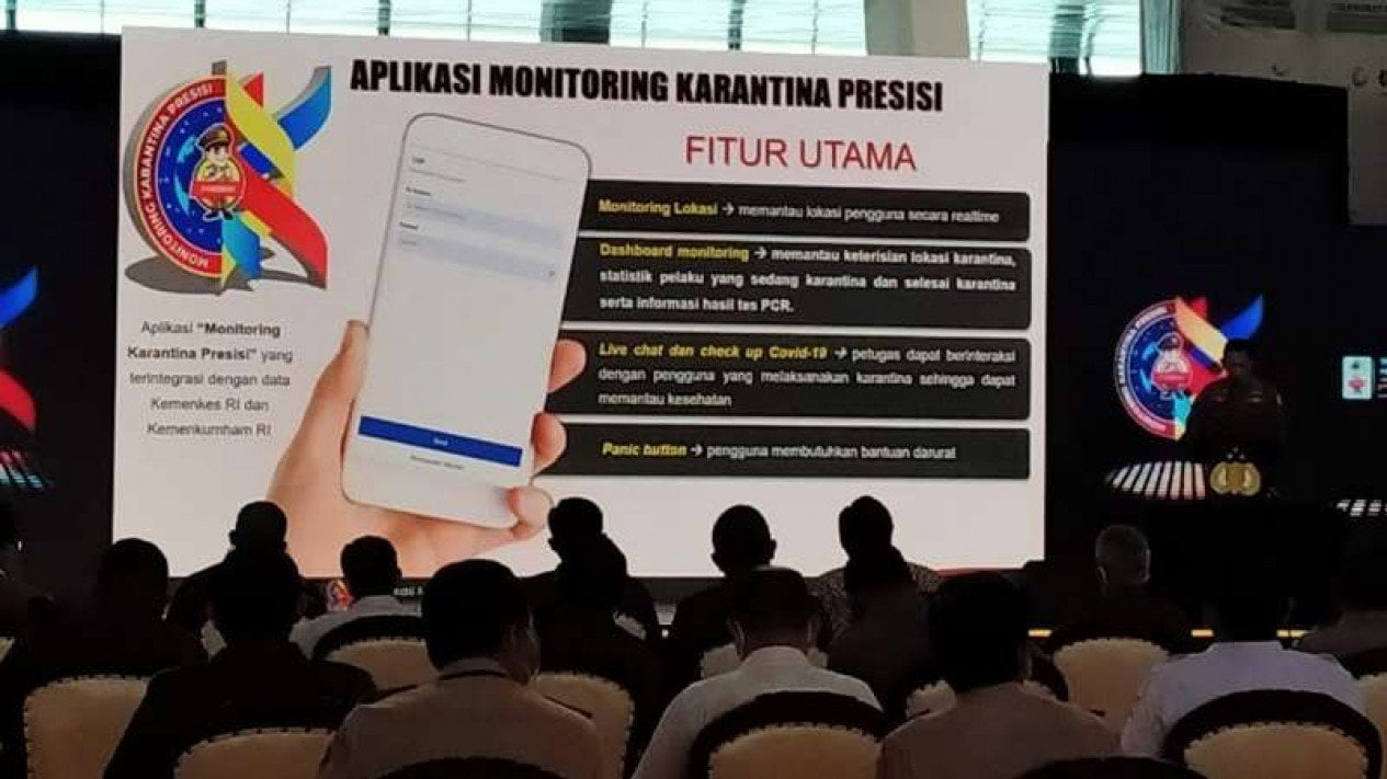 Mengenal Aplikasi Monitoring Karantina Buatan Polri