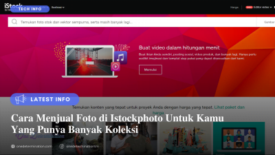 Cara Menjual Foto di Istockphoto