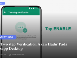 Fitur Two step Verification Akan Hadir Pada Whatsapp Desktop