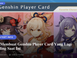 Cara Membuat Genshin Player Card