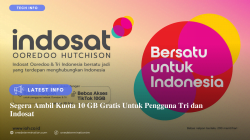 Kuota 10 GB Gratis Indosat & Tri