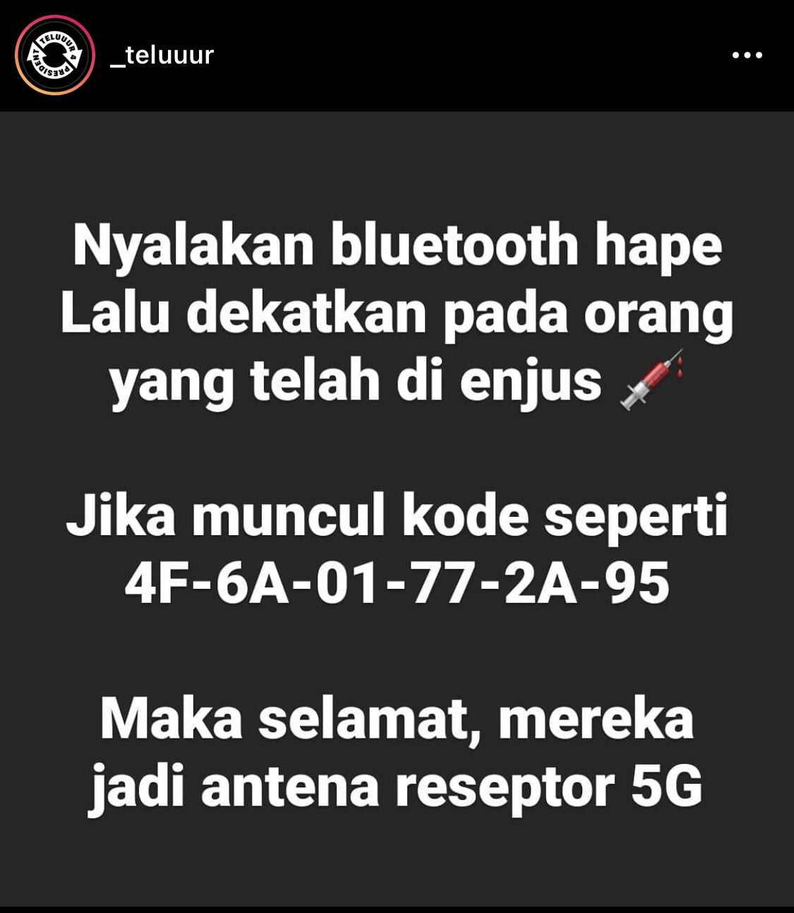 Hubungan Covid 19 & 5G
