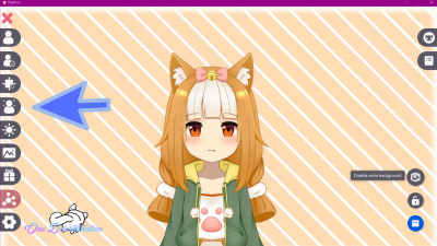 kalibrasi model vtuber
