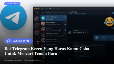 Mencari Teman Baru Dengan bot telegram