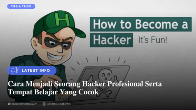 Cara Menjadi Hacker Profesional Serta Tempat Belajar Keahlian