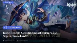 Kode Redeem Genshin Impact 3.3