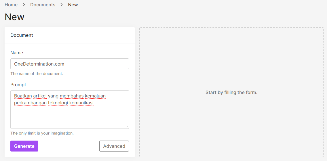 Artikel generator gratis