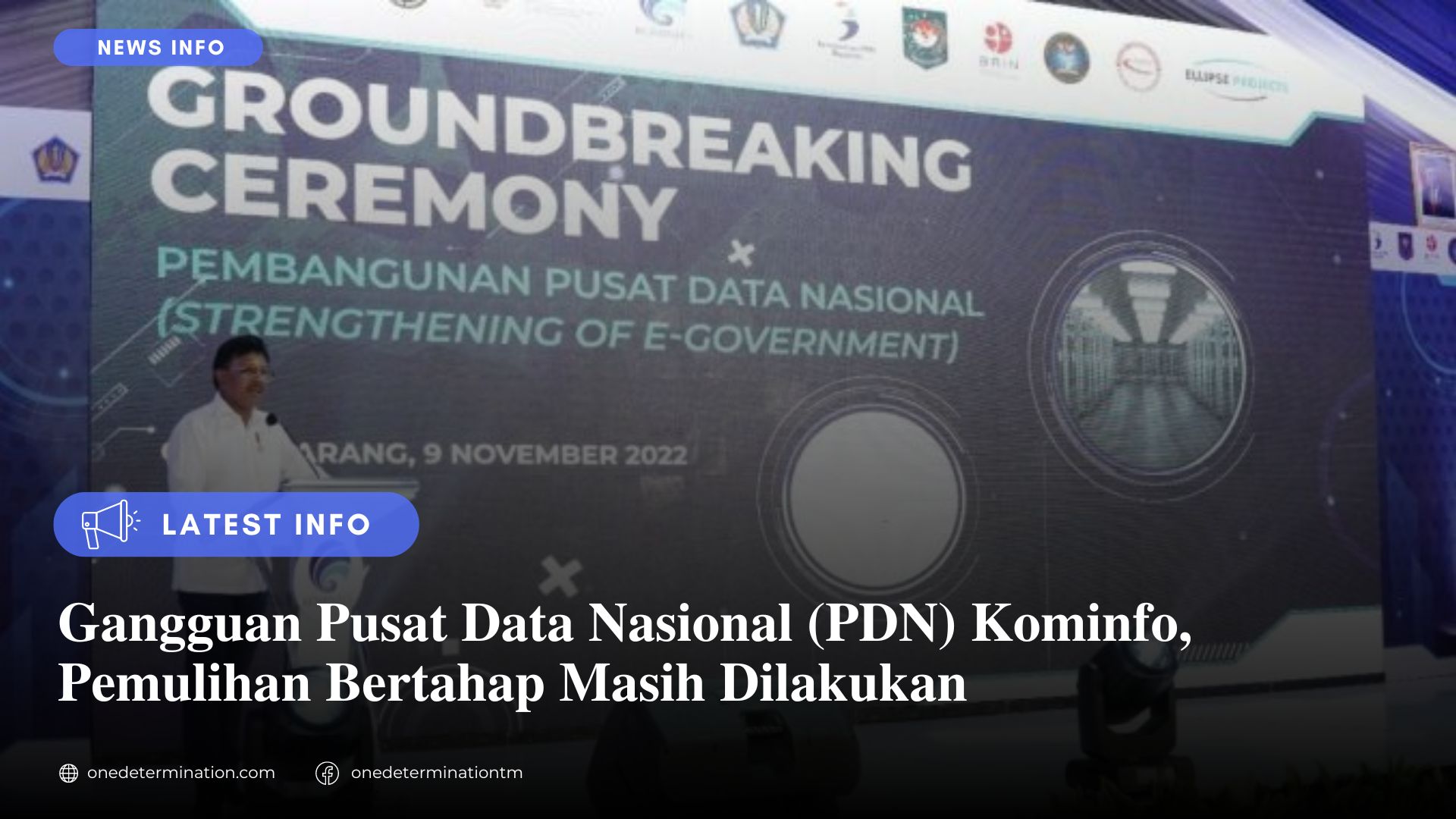 pusat data nasional kominfo down