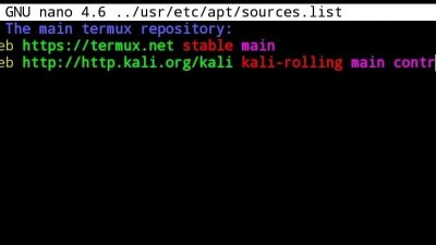 Cara Menambah Repo Kali Linux [Di Termux]