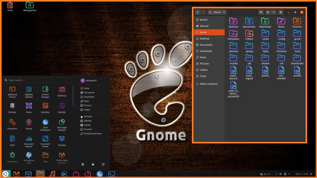 Setting Gnome Linux