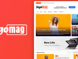 Best Magazine Blogger Template Free Download