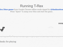 Source Code Game T-Rex Run