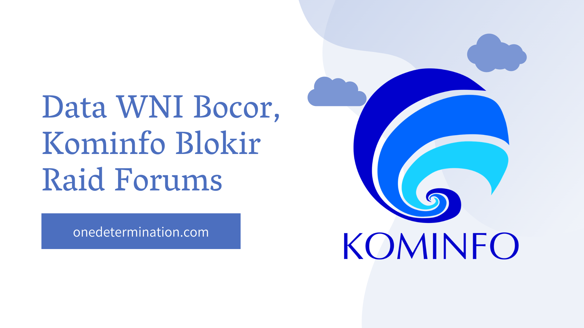 Data WNI Bocor, Kominfo Blokir Raid Forums