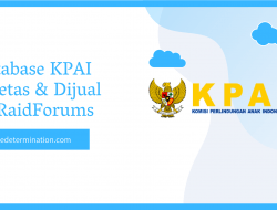Database KPAI Diretas & Dijual Di RaidForums