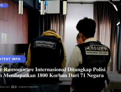 Hacker Ransomware Internasional Ditangkap Polisi