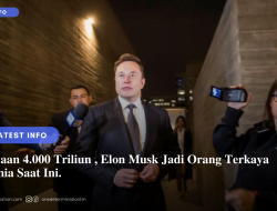 Kekayaan 4.000 Triliun , Elon Musk Jadi Orang Terkaya