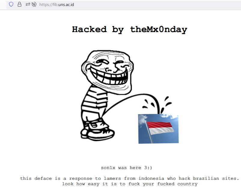 situs uns diretas hacker brazil