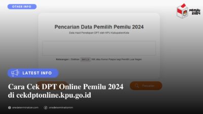 Cara Cek DPT Online Pemilu 2024